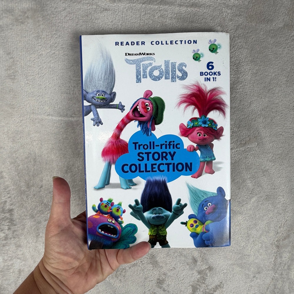 DreamWorks Trolls Troll-rific Story Collection 6 Books in 1 Reader Paperback
